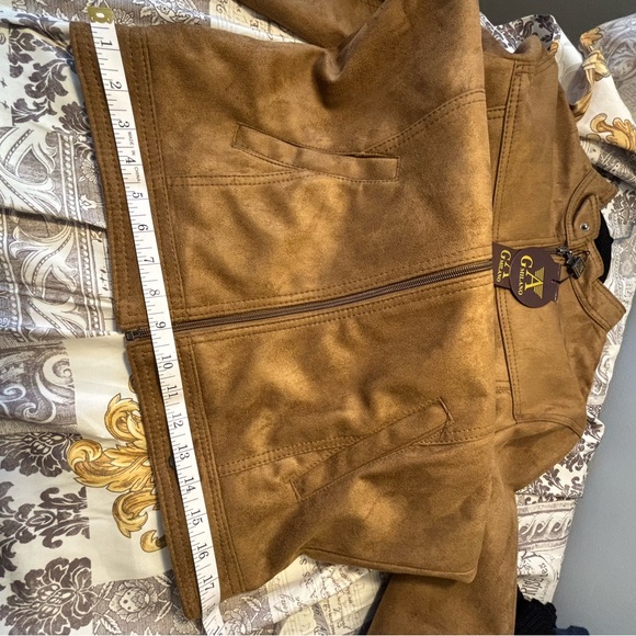 $40 🌲 This Weekend Only Men’s Milano Faux Suede Jacket new with tag - Picture 4 of 6